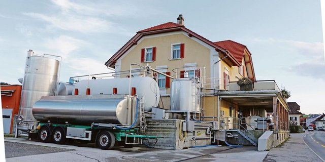 Spätestens Ende April 2024 wird hier nicht mehr produziert: Emmentaler-Käserei in Neudorf.