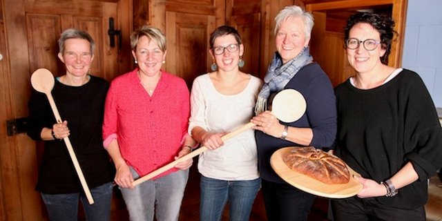 Der Vorstand von Swiss Tavolata ist bereit für die Gäste. (Bild zVg)