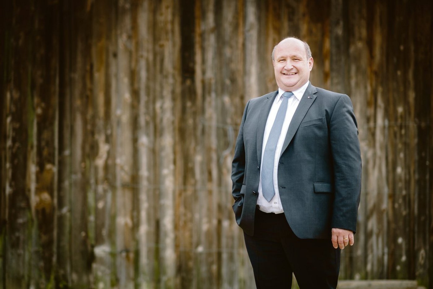 Er ist in der Politik fest verankert: Seit 2005 ist Peter Hodel Gemeindepräsident von Schönenwerd. Für die FDP kandidiert der Landwirt jetzt für den Regierungsrat. (Bild Hodel)