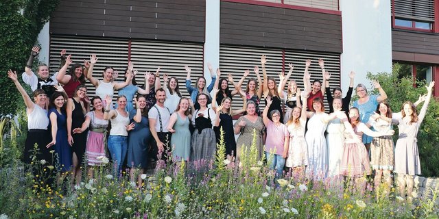 Ein Moment zum Durchatmen und Geniessen war die Schlussfeier des Fachkurses Bäuerin / Bäuerlicher Haushaltleiter in Gränichen.