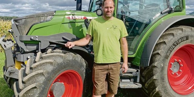 Die Määhfarm der Familie von Marc Bolli liegt im Kanton Schaffhausen. Die schweren Böden machen den Ackerbau nicht einfacher, aber der Landwirt weiss damit umzugehen.