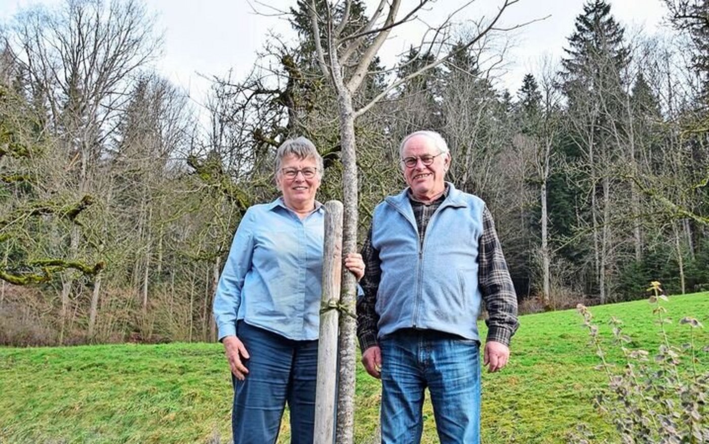 Therese und Ueli Schüpbach aus Freimettigen hoffen, dass die junge Generation in Zukunft mehr für ihre Produkte erhalten. Gleichzeitig wünschen sie sich, dass die Bürokratie in der Landwirtschaft weniger wird.  