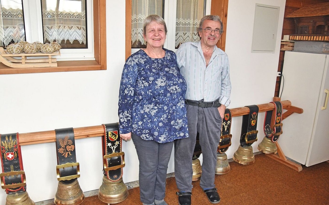 Romy und Albert Wälti wohnen heute in Wasen im Emmental. Gut 18 Jahre lang waren sie auf dem Frienisberg als «Melkerfamilie» angestellt.   