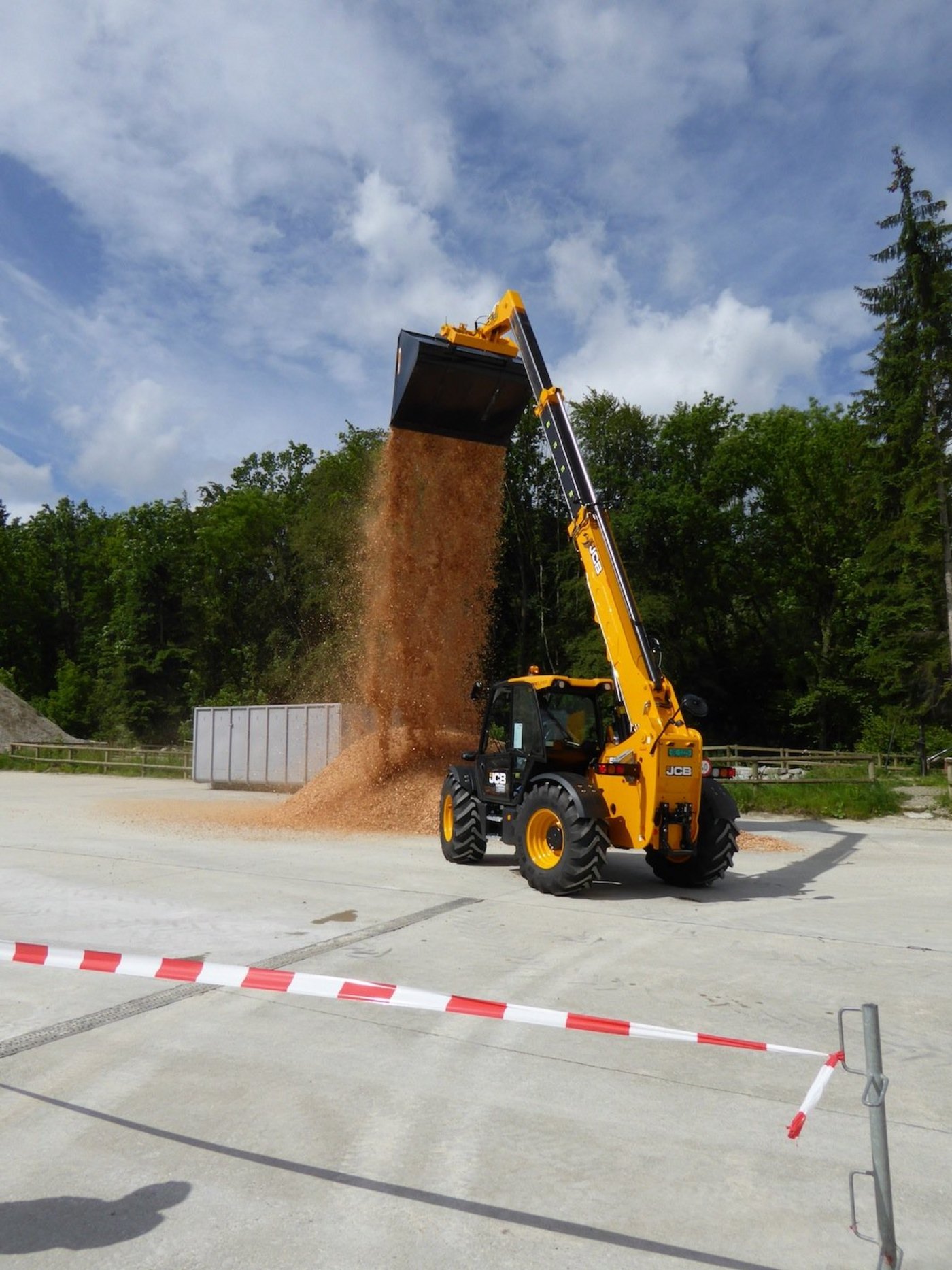 Mit dem Modell 535-95 sind Hubhöhen bis 9,5 Meter möglich. 