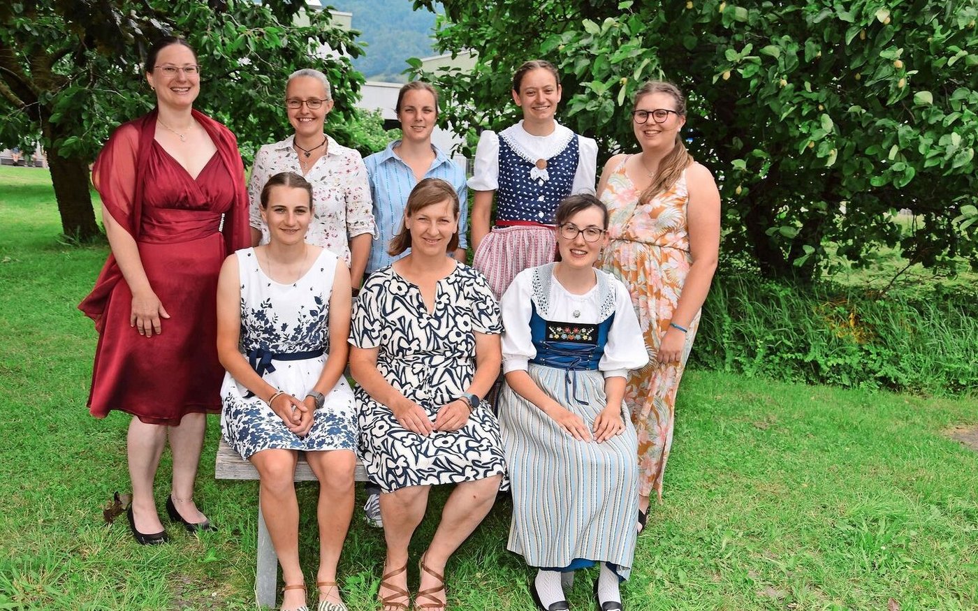 Die Absolventinnen aus dem Kanton Aargau.