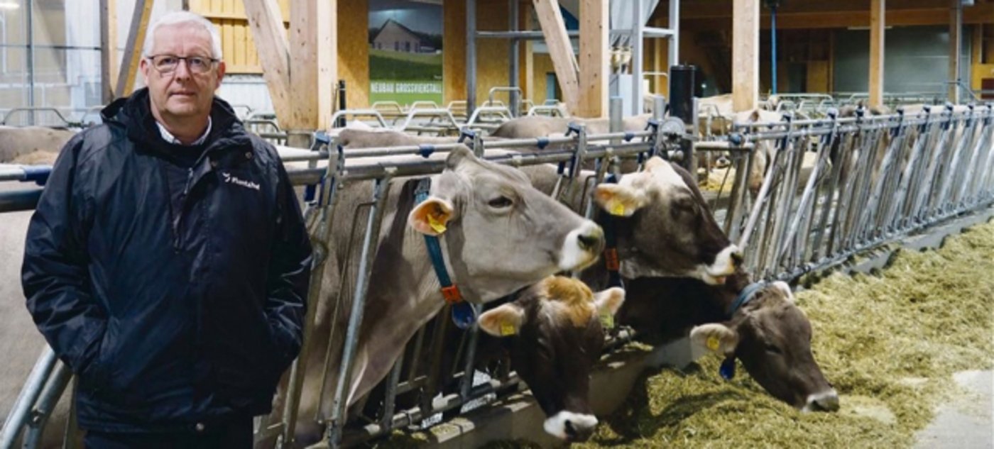 Carl Brandenburger ist in Braunviehkreisen als erfolgreicher Züchter bekannt. 15 Jahre lang war er zudem Vorstandsmitglied von Braunvieh Schweiz. (Bild Christian Weber)