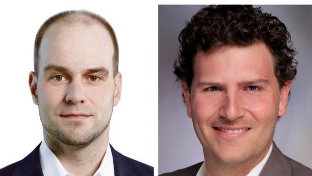 ETH-Agrarökonomie- und -politikprofessor Robert Finger und sein Postdoc Niklas Möhring suchen nach umfassenden Lösungen für ein komplexes Problem. (Bilder pd)