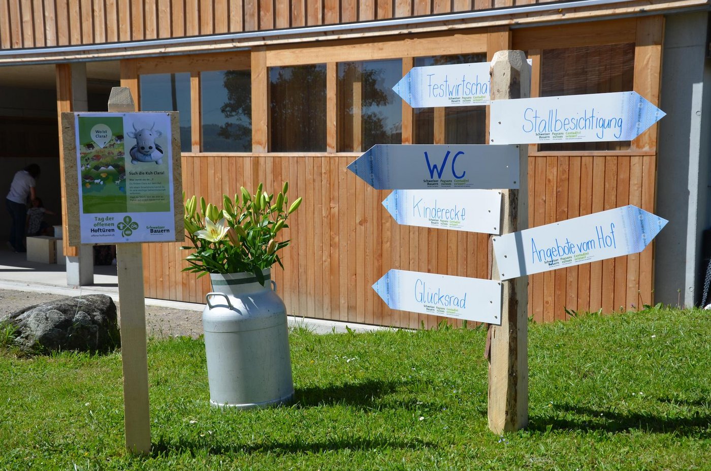 Am 19. September 2021 findet der Tag der offenen Hoftüren zum zweiten Mal statt. (Bild SBV)