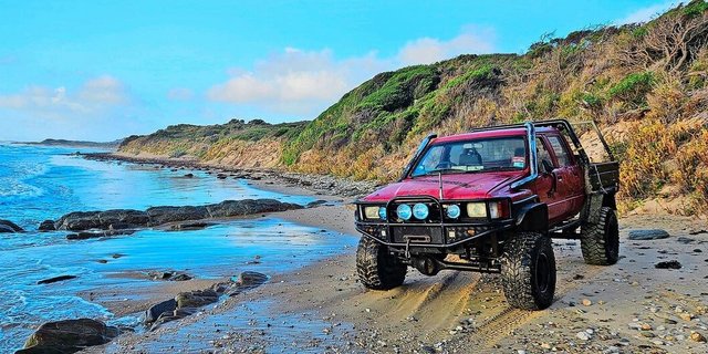 Wie ein Postkarten-Sujet: Andy Schär hat während seiner Zeit in Tasmanien nicht nur ganz unterschiedliche Betriebe besucht, sondern auch Zeit für vielseitige Freizeitaktivitäten gefunden.