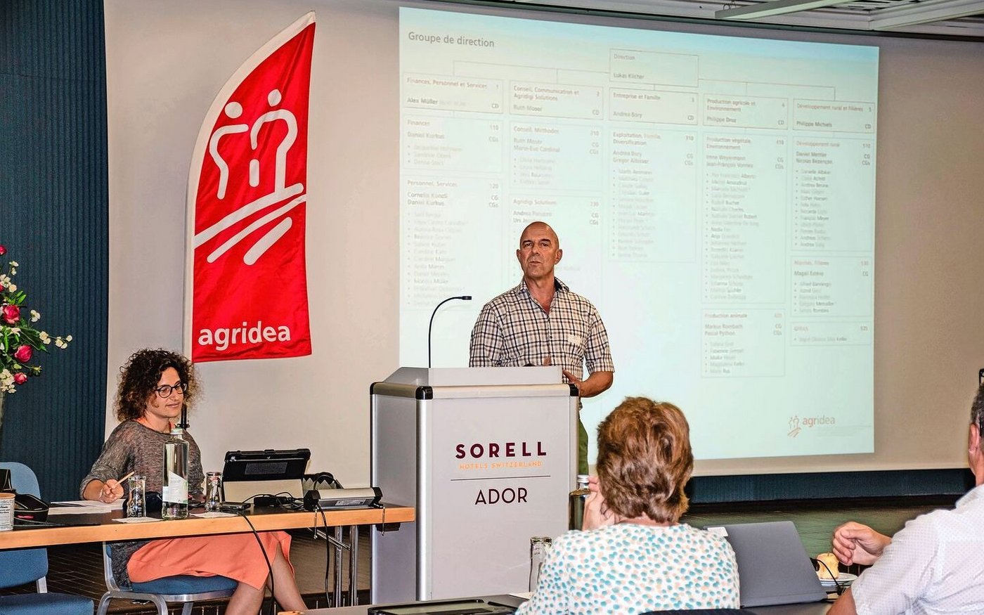 Lukas Kilcher begleitete als neuer Agridea-Direktor zum ersten Mal eine Delegiertenversammlung der Beratungszentrale.