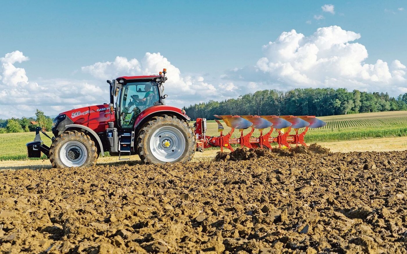 Der Servo 4000 gilt bei Pöttinger als der Anbaudrehpflug der neuen Generation.  