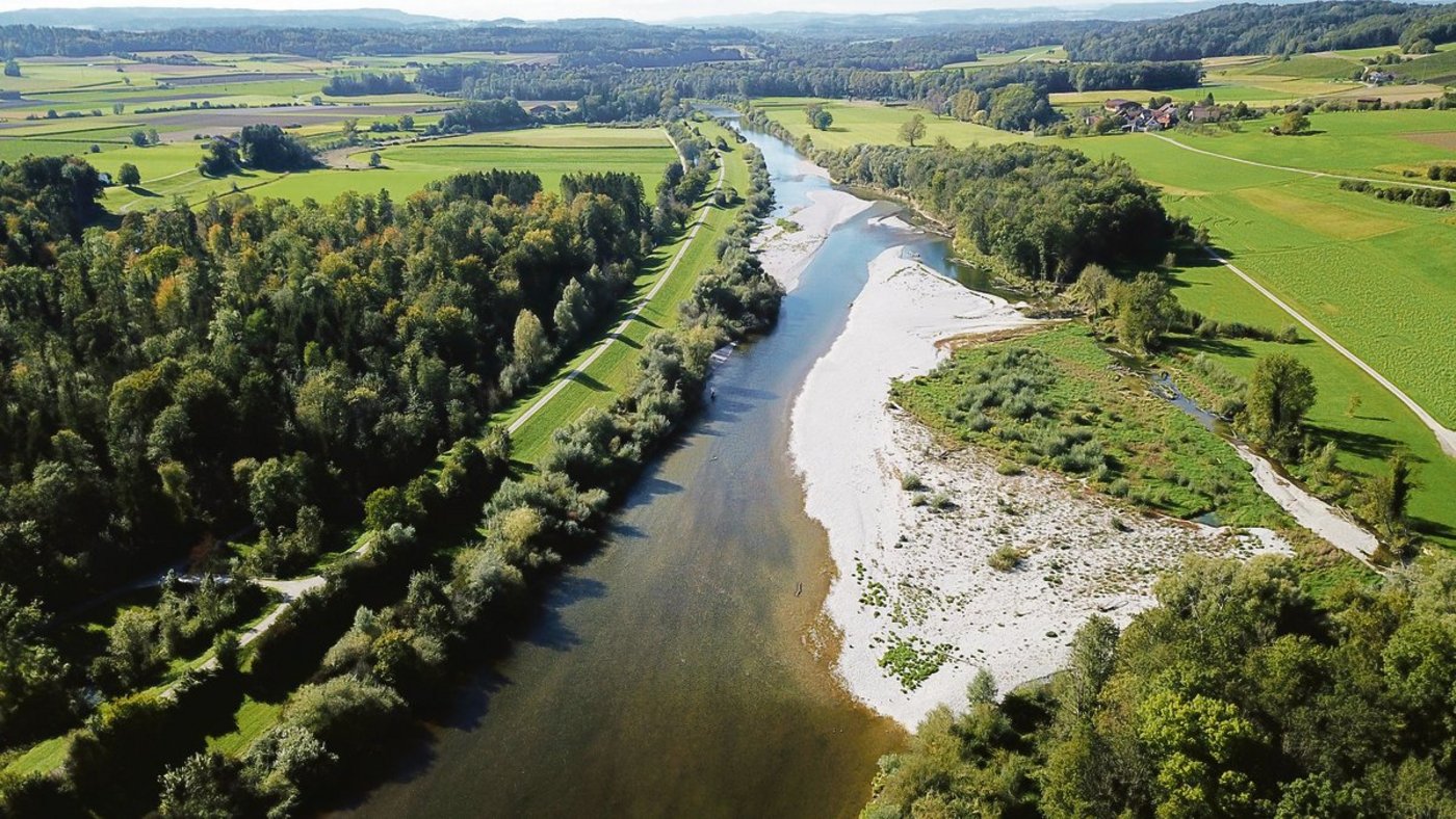 So wie bei Schaffäuli in der Gemeinde Neunform könnte die Thur zukünftig im ganzen Kanton aussehen.(Bilder zVg)