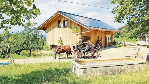 Mit 56 ha Ackerbau, 40 Mutterkühen und 20 Ziegen ist die Ferme De Cerniévillers kein kleiner Betrieb.