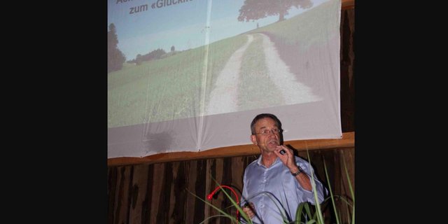 Ernst Flückiger fordert Achtsamkeit, auch der eigenen Person gegenüber. (Bild Andrea Wyss) 