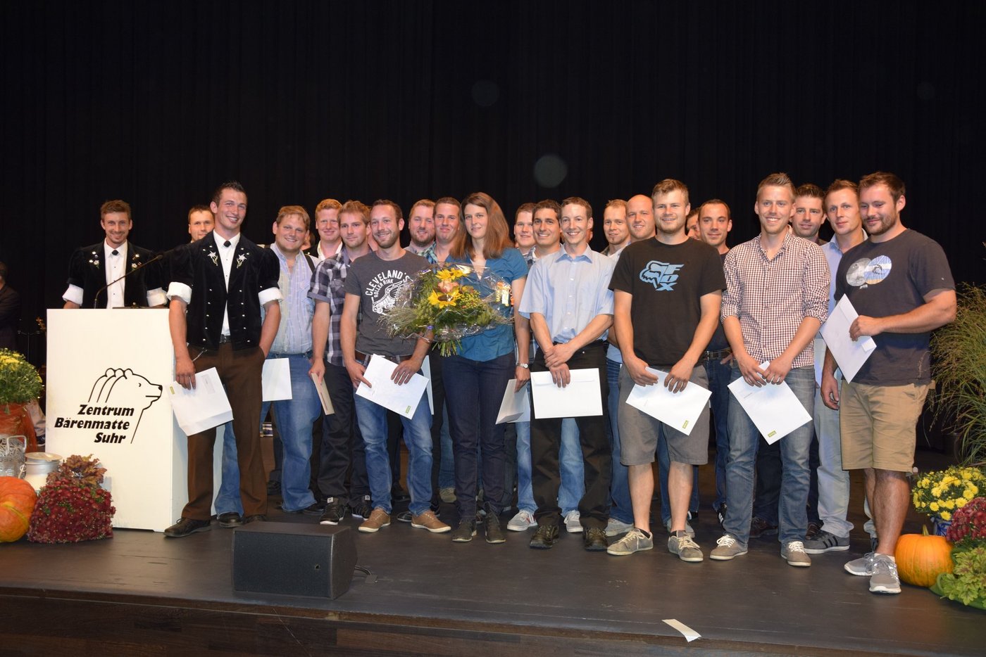 Die Absolventen des Inforama Rütti BE. (Bild Tamara Wülser)