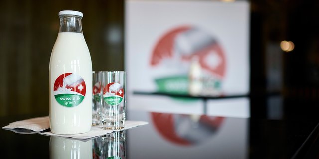 Swissmilk Green. So heisst der neue Standard für nachhaltige Schweizer Milch. (Bild zVg)