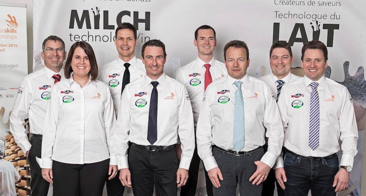 Das OK-Team ist bereit: v.l.n.r. S. Kurath, A. Diener, B. Brühwiler, F. Tschirky, D. Jost, G. Thönen, M. Dux, M. Aeschbacher (Bild z.V.g)