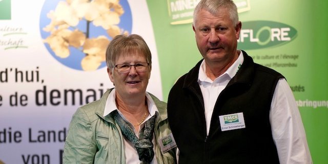 TMCE SA aus Saint-Gonnery (FR). Elisabeth und Ernst Schneeberger. (v.l.n.r). (Bilder Martina Rüegger)