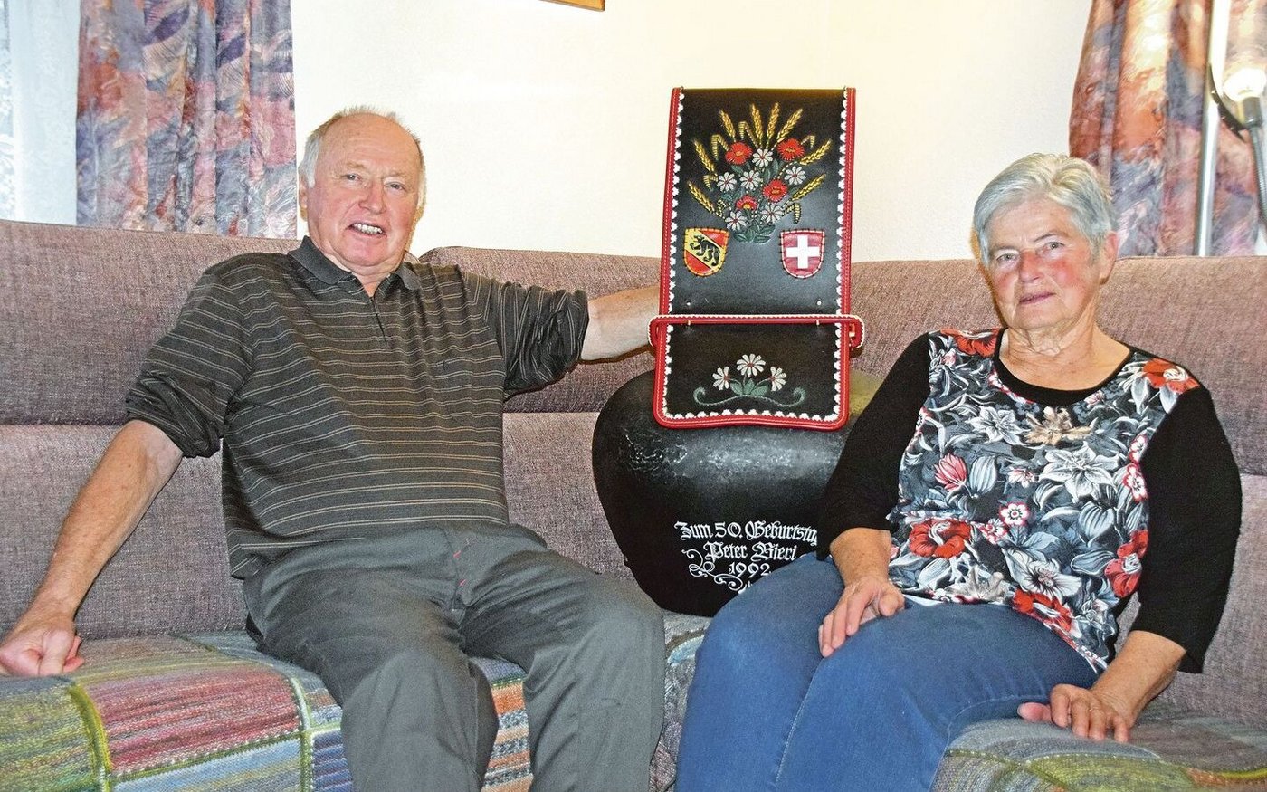 Lydia und Peter Bieri wohnen heute in Zauggenried. Trotz dreimaliger Pachtwechsel haben sie mit ihrem Schicksal nie gehadert. «Man schaute einfach vorwärts», so ihre Devise.
