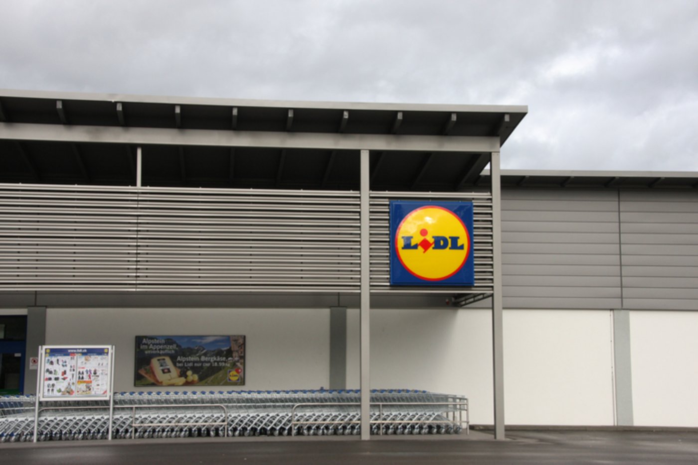 Lidl-Filialen wurden mit Elektrowärmepumpen ausgestattet und LED-Lampen eingebaut. (Bild lid)