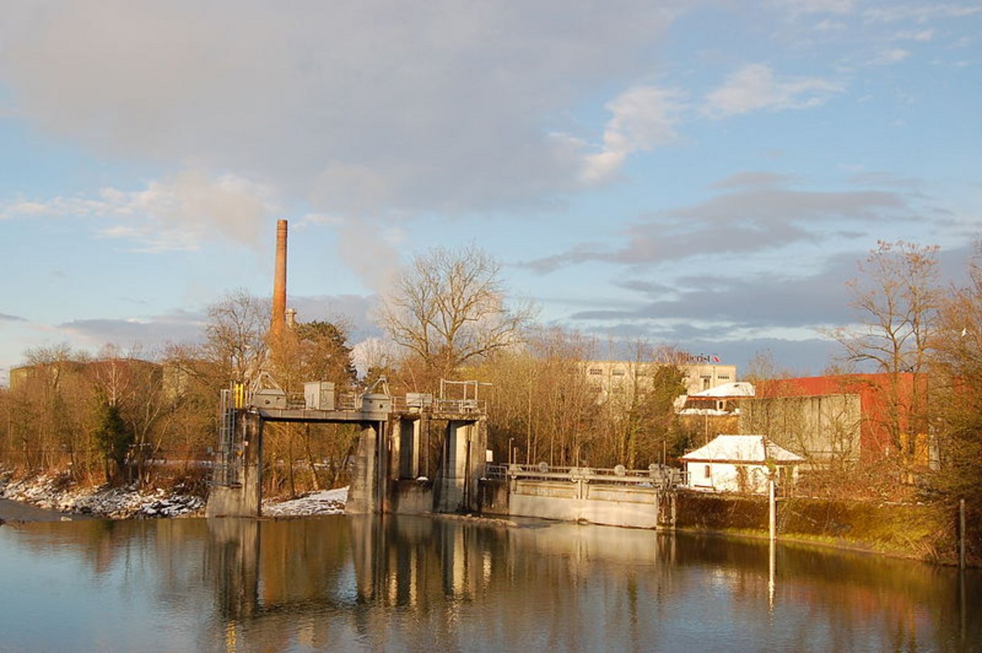 Die Emme bei Biberist SO. (Bild Ch-info.ch)