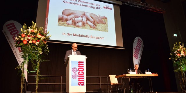 "Erfreuliche Entwicklung": Anicom-Verwaltungsratspräsident Heinz Mollet zeigte sich zufrieden mit dem Jahresergebnis. (Bild akr)