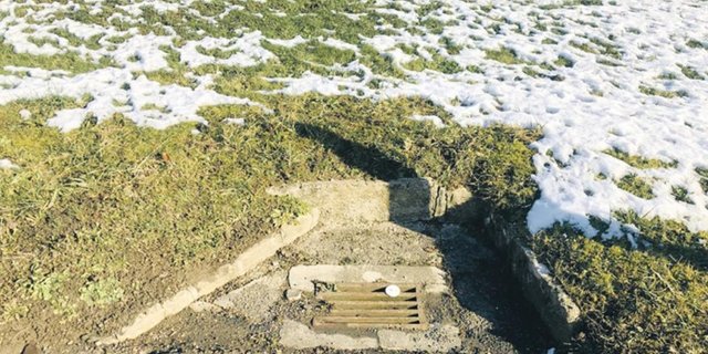Wasserschächte bilden ein Risiko für die direkte Abschwemmung von Pflanzenschutzmitteln. (Bild Beat Lerch)