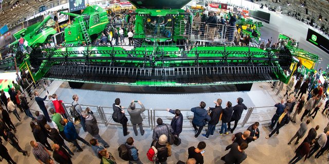 Grosse Messe und grosse Maschinen: Agritechnica 2019. (DLG/S. Pförtner)