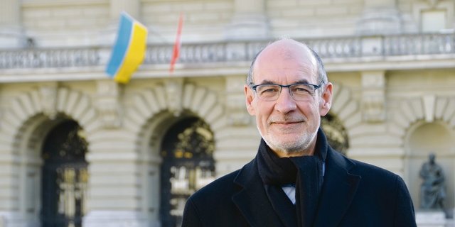 «Das ist die perverse Wirkung des Direktzahlungs-Systems: Wer zahlt, bestellt». Beim Rückblick auf die AP 14–17 schlägt der scheidende SBV-Direktor Bourgeois kritische Töne an.  (Bild Karine Etter/Agri Hebdo)