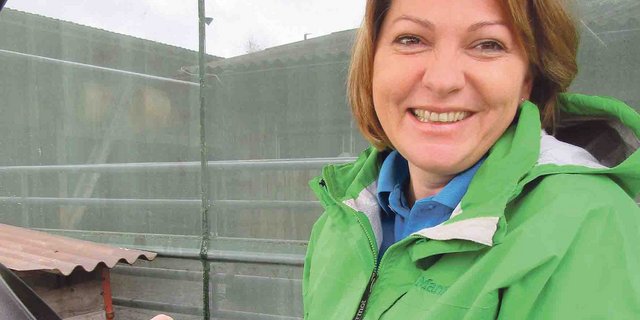 RinderknechtKarin Müller hatte  den elterlichen Betrieb 1994 übernommen. Demnächst übergibt sie an ihren Sohn. (Bild mr)