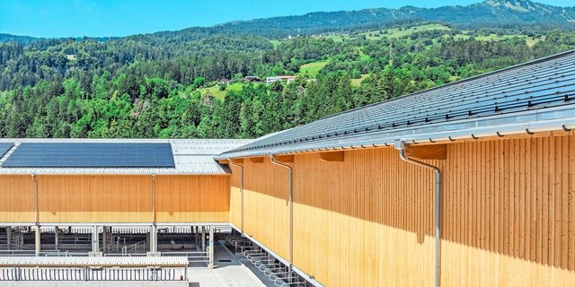 Insgesamt Platz für 330 Stück Rindvieh: Der Gutsbetrieb der Justizanstalt Realta in Cazis GR kann am 20. September besichtigt werden.