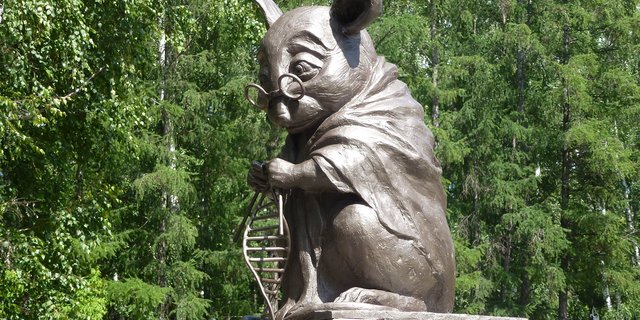Das Denkmal für Labormäuse ist eine Statue in der russischen Stadt Nowosibirsk. (Symbolbild Irina Gelbukh)