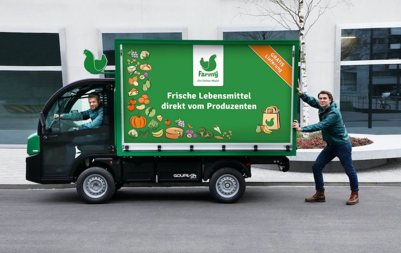 Der Online-Hofladen Farmy wurde 2014 gegründet und ist letztes Jahr stark gewachsen. (Bild: Farmy)