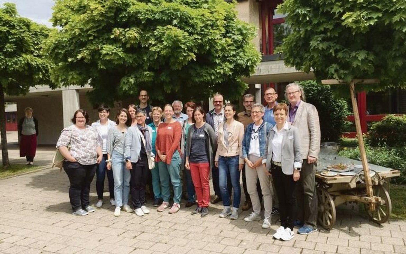 Vergnüglich gingen die Vereinsmitglieder nach der Generalversammlung zum Apéro über. 