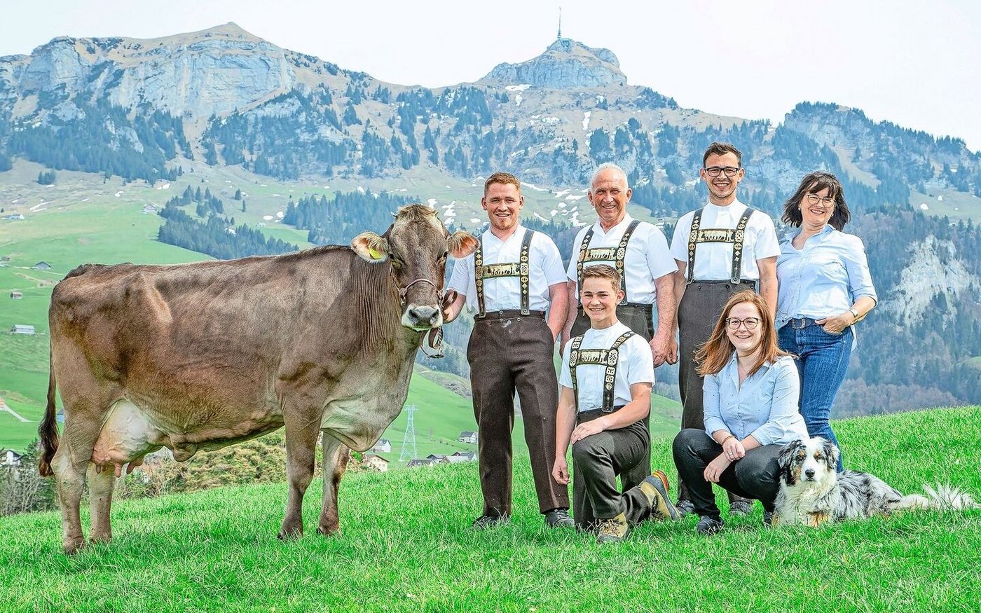 Sissi hat ihren eigenen Kopf und weiss, was sie will. Mit ihrer starken Milchleistung knackte sie die 156 000er-Marke.