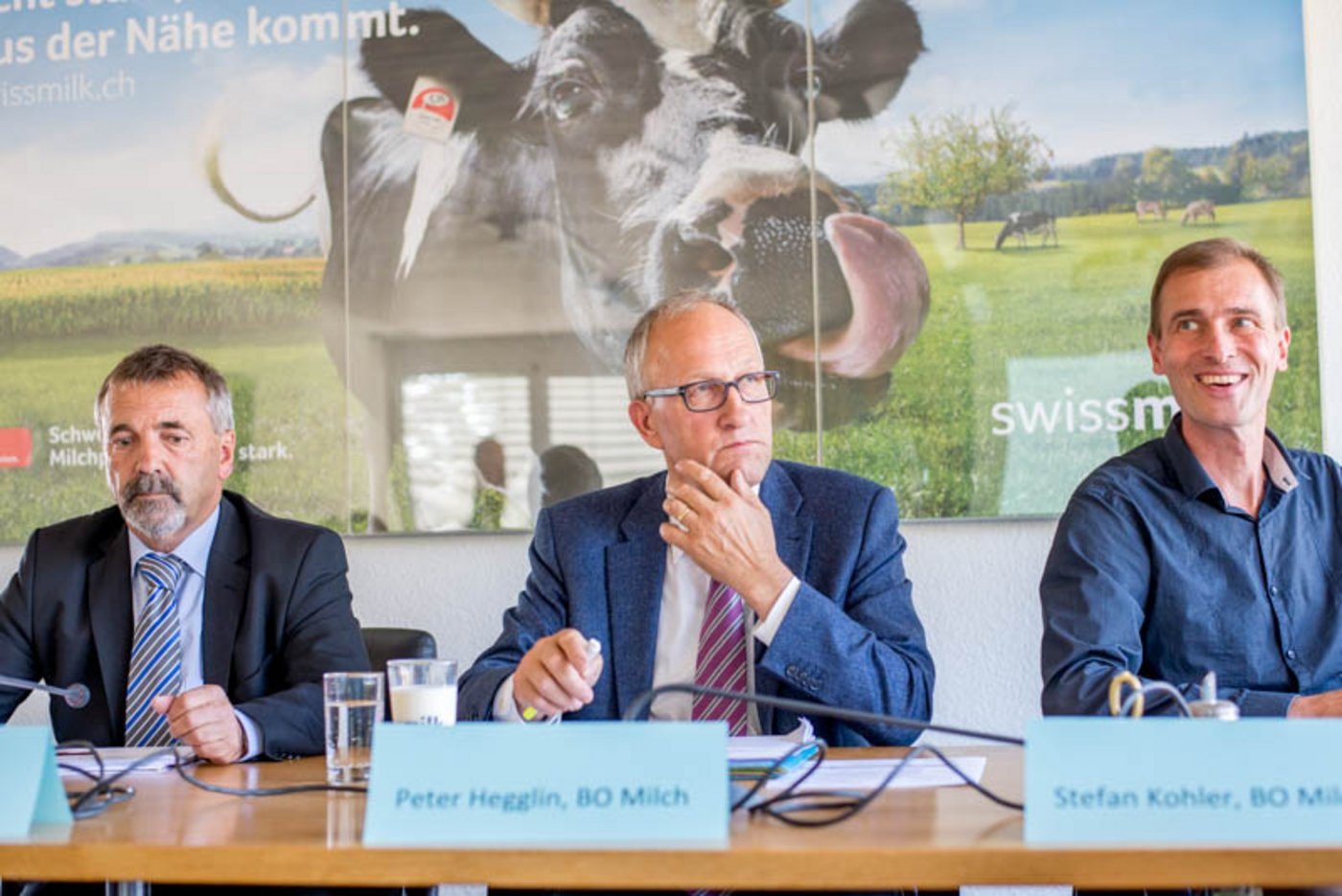 Hanspeter Kern, Peter Hegglin und Stefan Kohler...  (Bilder hja)