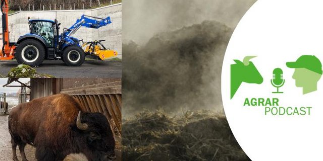 Die vierte Episode widmet sich unter anderem dem Thema Gemeinschaftsstall, Bison-Haltung und der Agrarpolitik 2022+.