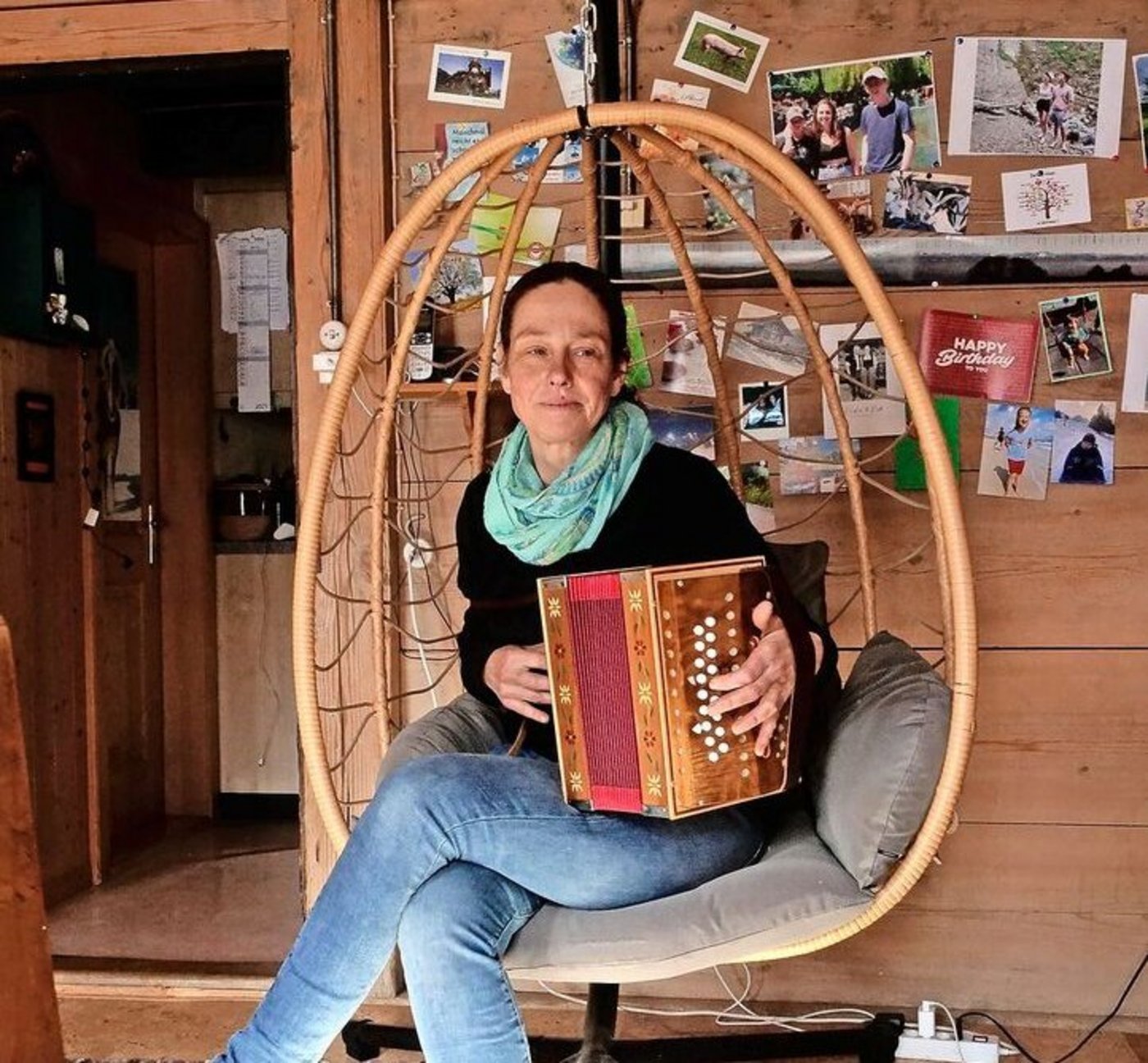 Das Musizieren hilft ihr, loslassen zu können.