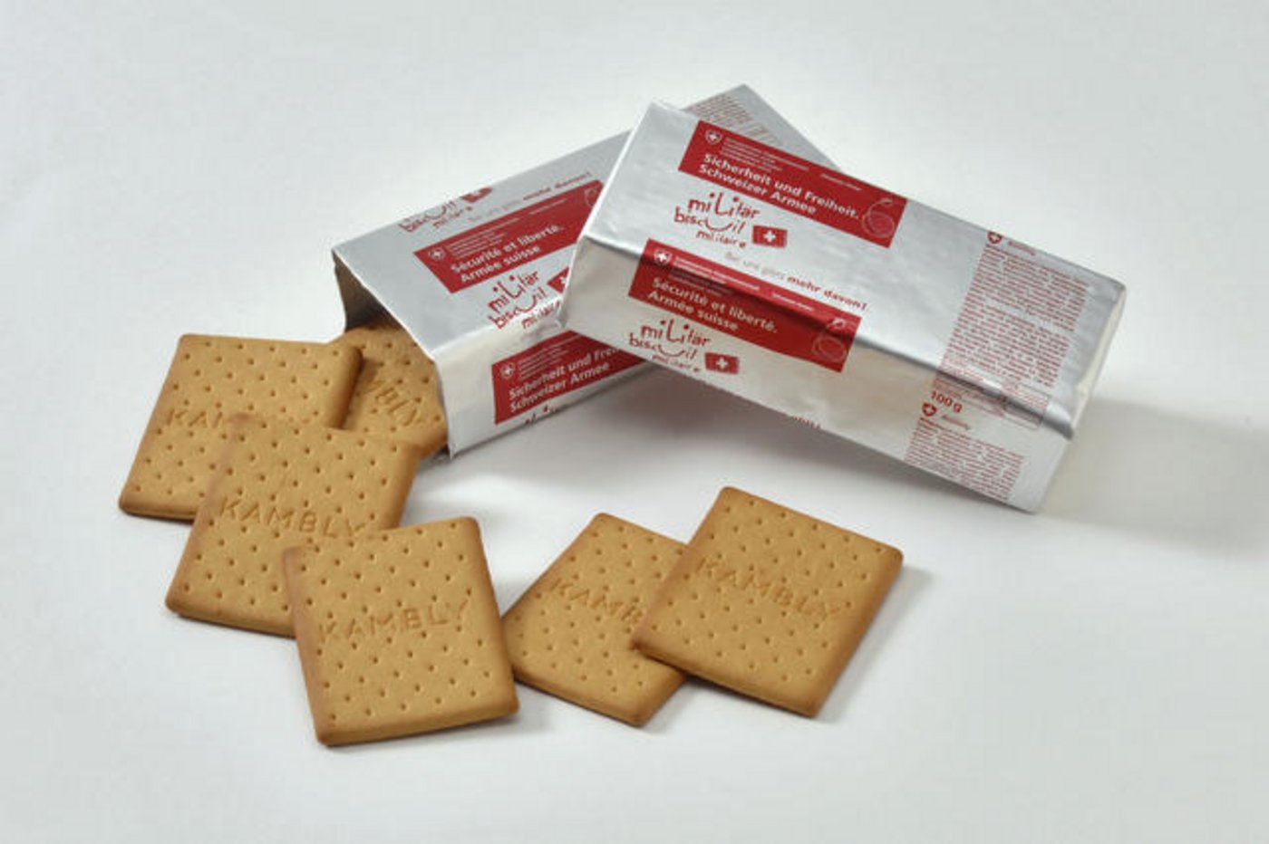 Das Schweizer Militärguetzli von der Herstellerfirma Kambly enthält auch Palmöl. (Bild VBS/DDPS)