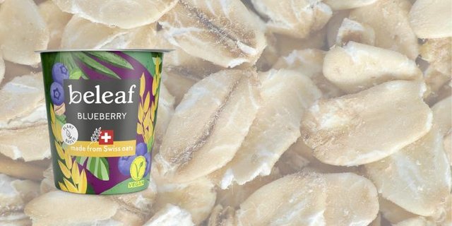 Unter der Marke Beleaf stehen im Detailhandel neu verschiedene Sorten Joghurts und Drinks aus Schweizer Hafer. (Bild Emmi / Pixabay)