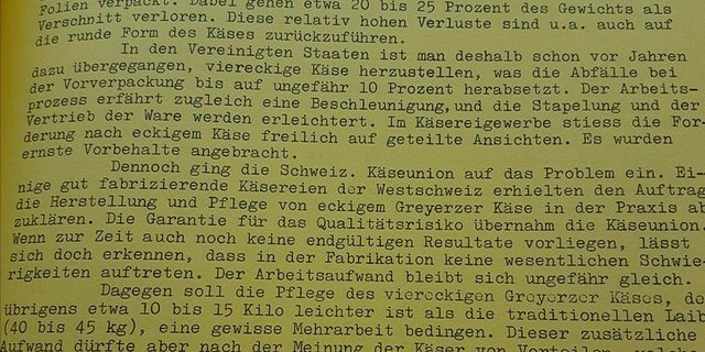 So kam das Schreiben im April 1968 daher. (Bild lid)