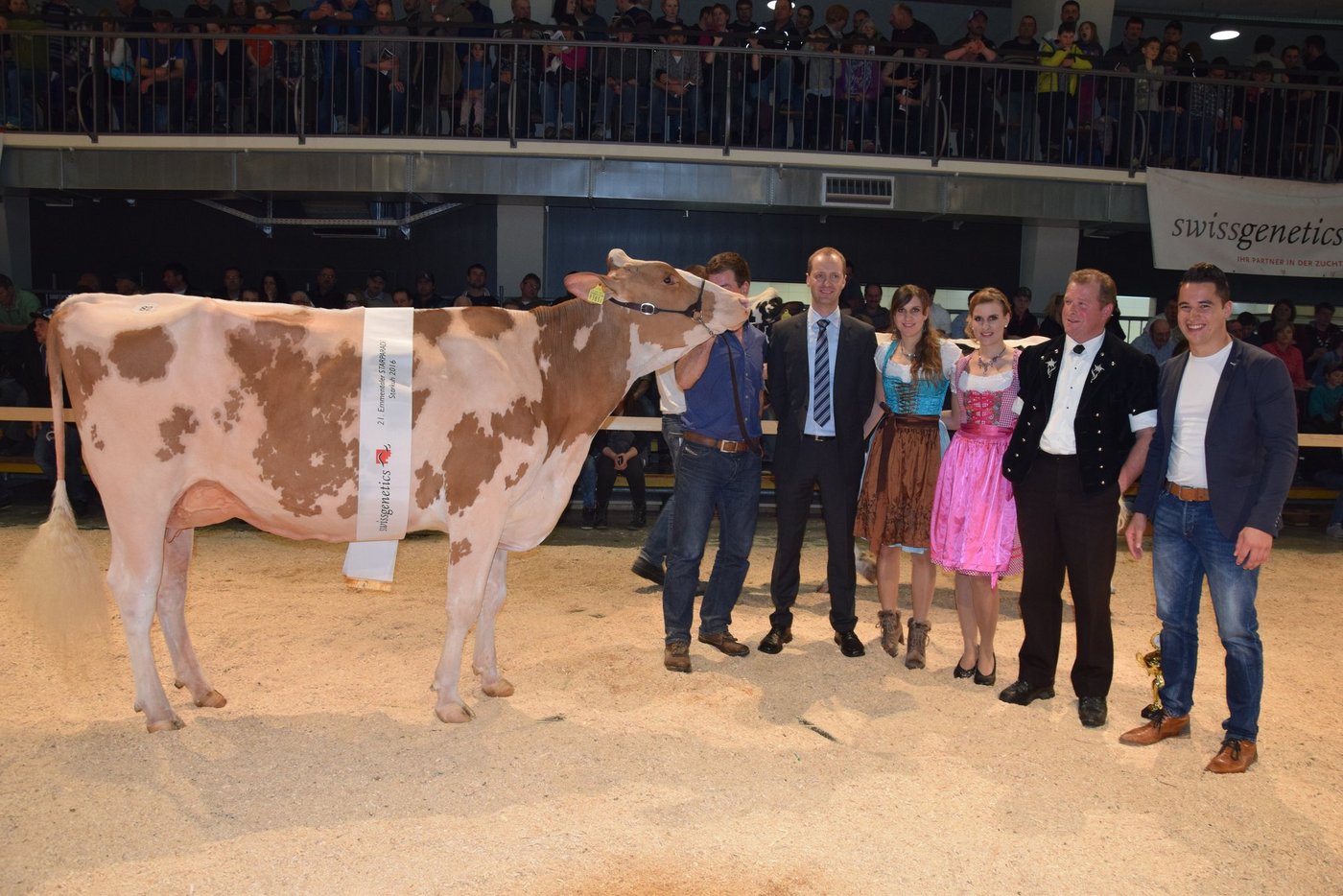 Champion wurde Createur Carmen von der GG Paul und Simon Hirsbrunner aus Zollbrück BE. (Bilder Peter Fankhauser)