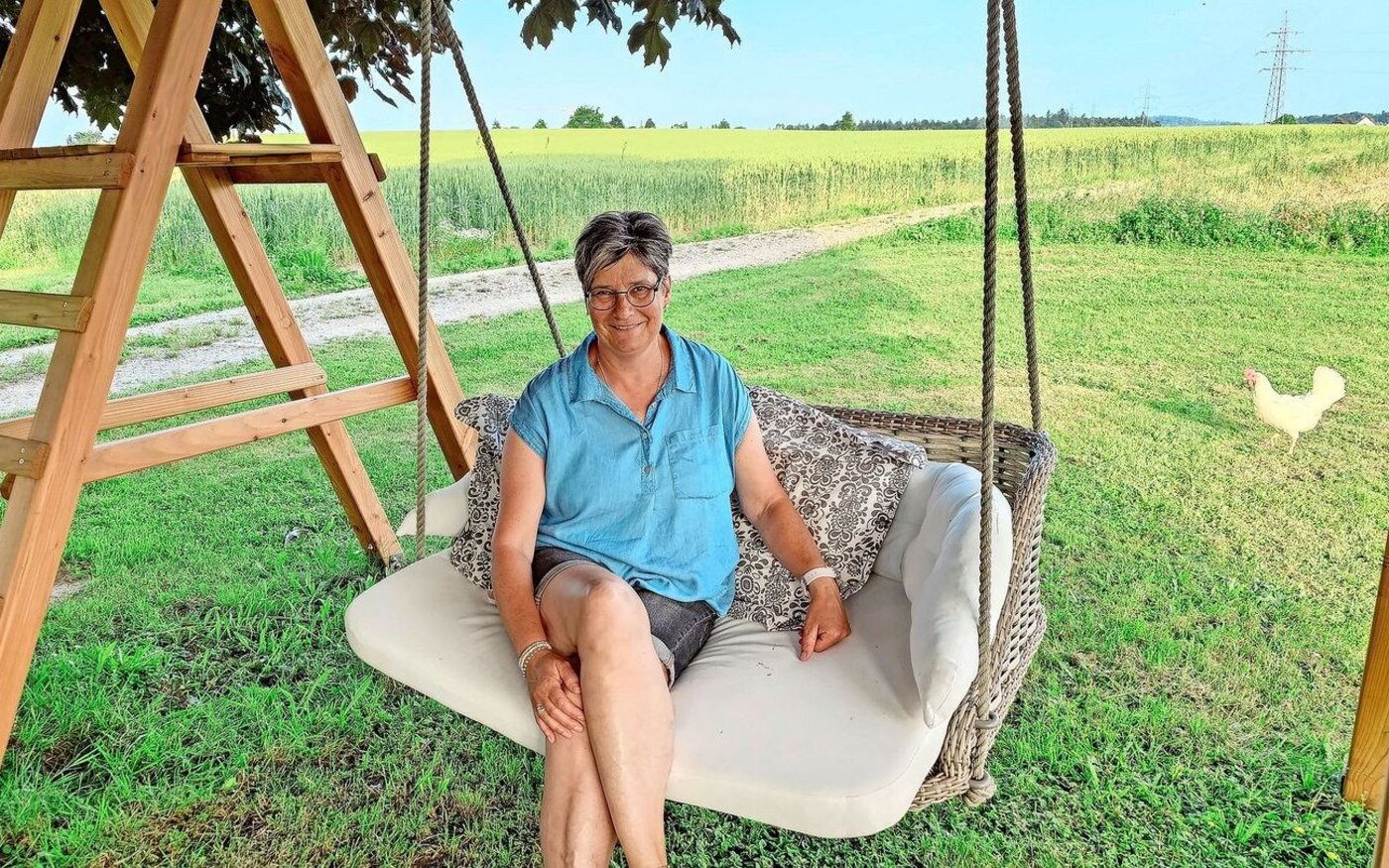 Yvonne Vögeli betreut ihre Enkelin zwei Tage pro Woche.