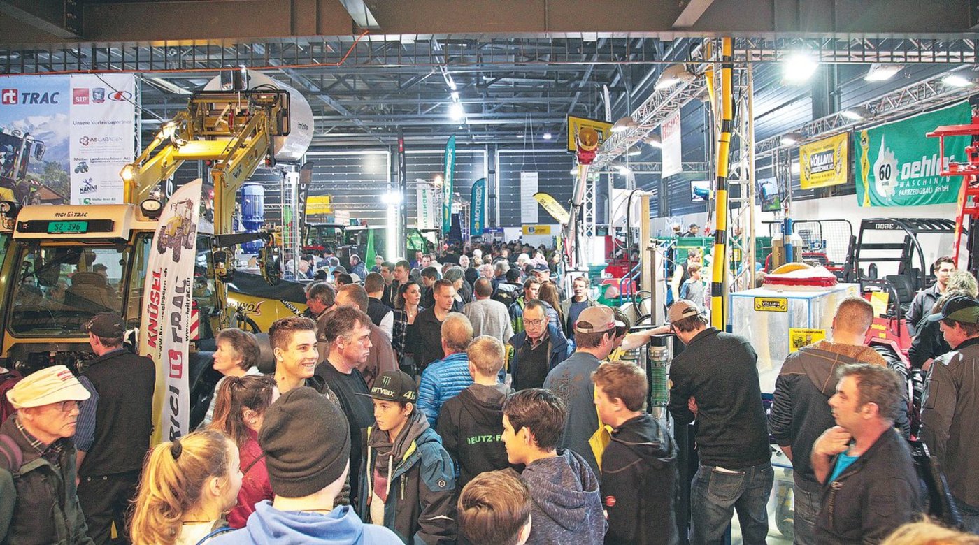 Im Moment unvorstellbar: Viel Volk an einer früheren Durchführung der Agrimesse. Die Organisatoren hoffen aber, dass die nächste Ausgabe 2022 wieder regulär stattfinden kann.(Bilder zVg)