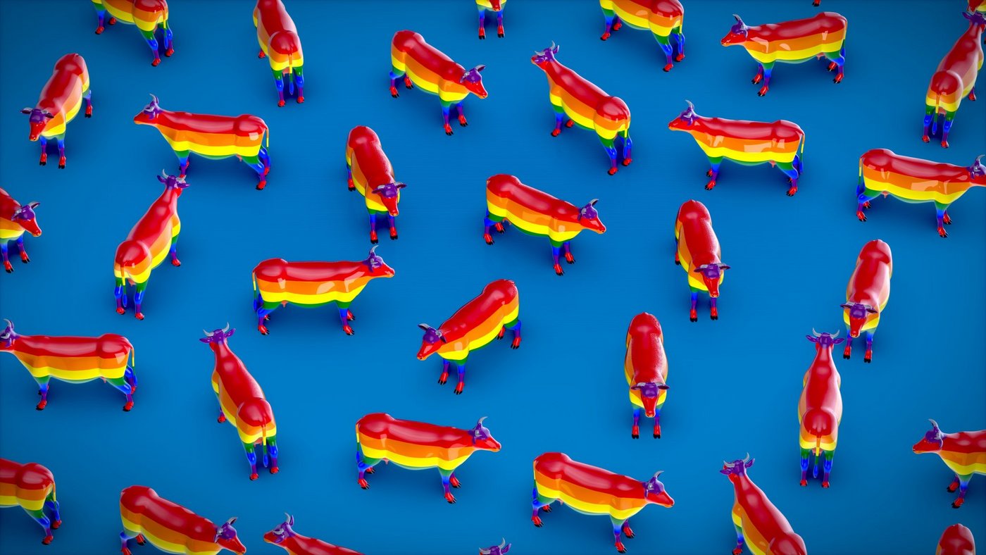 Die Landwirtschaft ist genauso regenbogenbunt wie die übrige Gesellschaft. (Bild Pixabay)