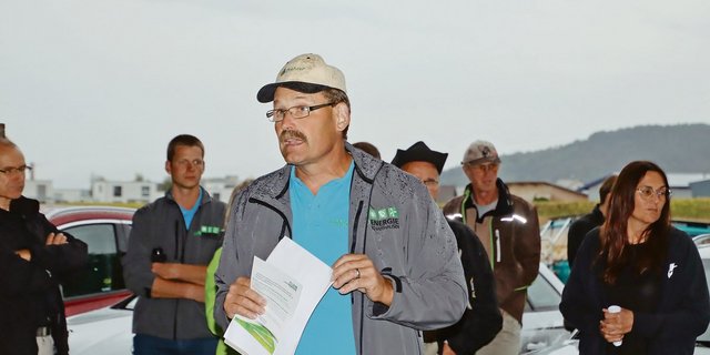 Hansueli Graf ist Präsident des Vereins Landenergie Schaffhausen. Das grosse Interesse von Landwirten und Landwirtinnen am Fachabend Biomasse hat ihn gefreut. (Bild Roland Müller)