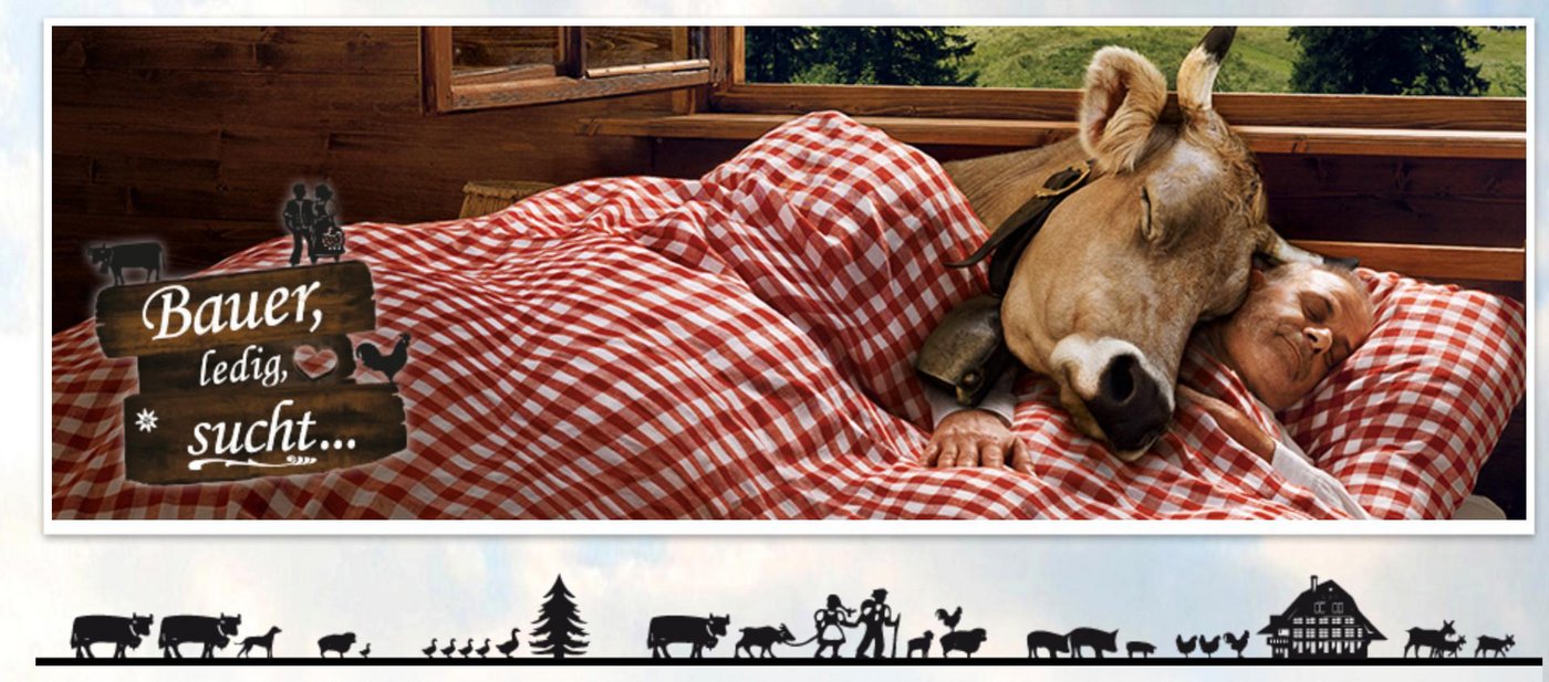 Bei "Bauer, ledig, sucht" wird publikumsintensiv nach einer Partnerin für Bauern gesucht. Mittlerweile fast weltweit. (Bild 3+)