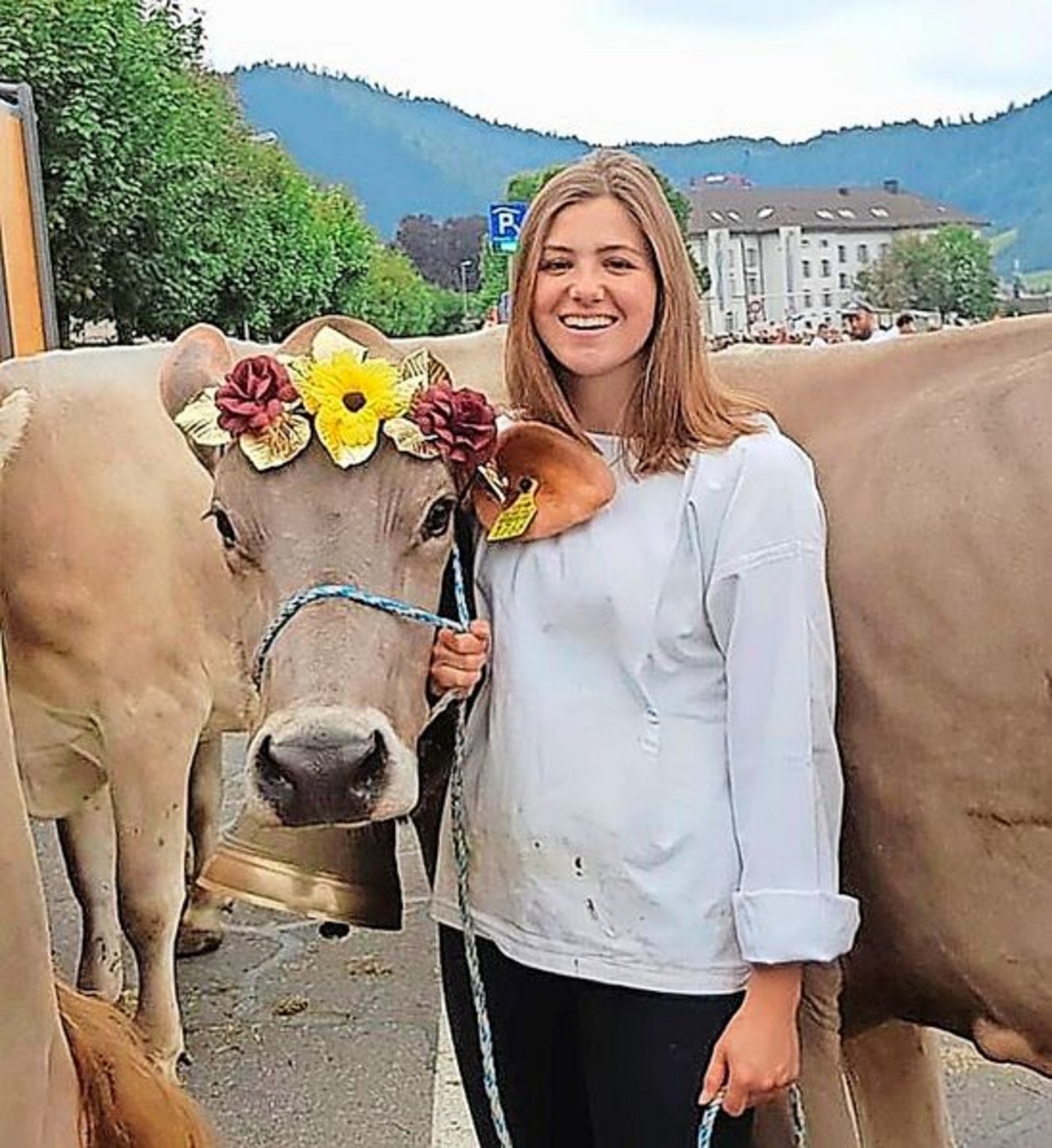 Angela Steiner aus dem Alpthal ist Präsidentin der Schwyzer Jungzüchter. Sie freut sich auf die Jubiläums-Junior-Show.