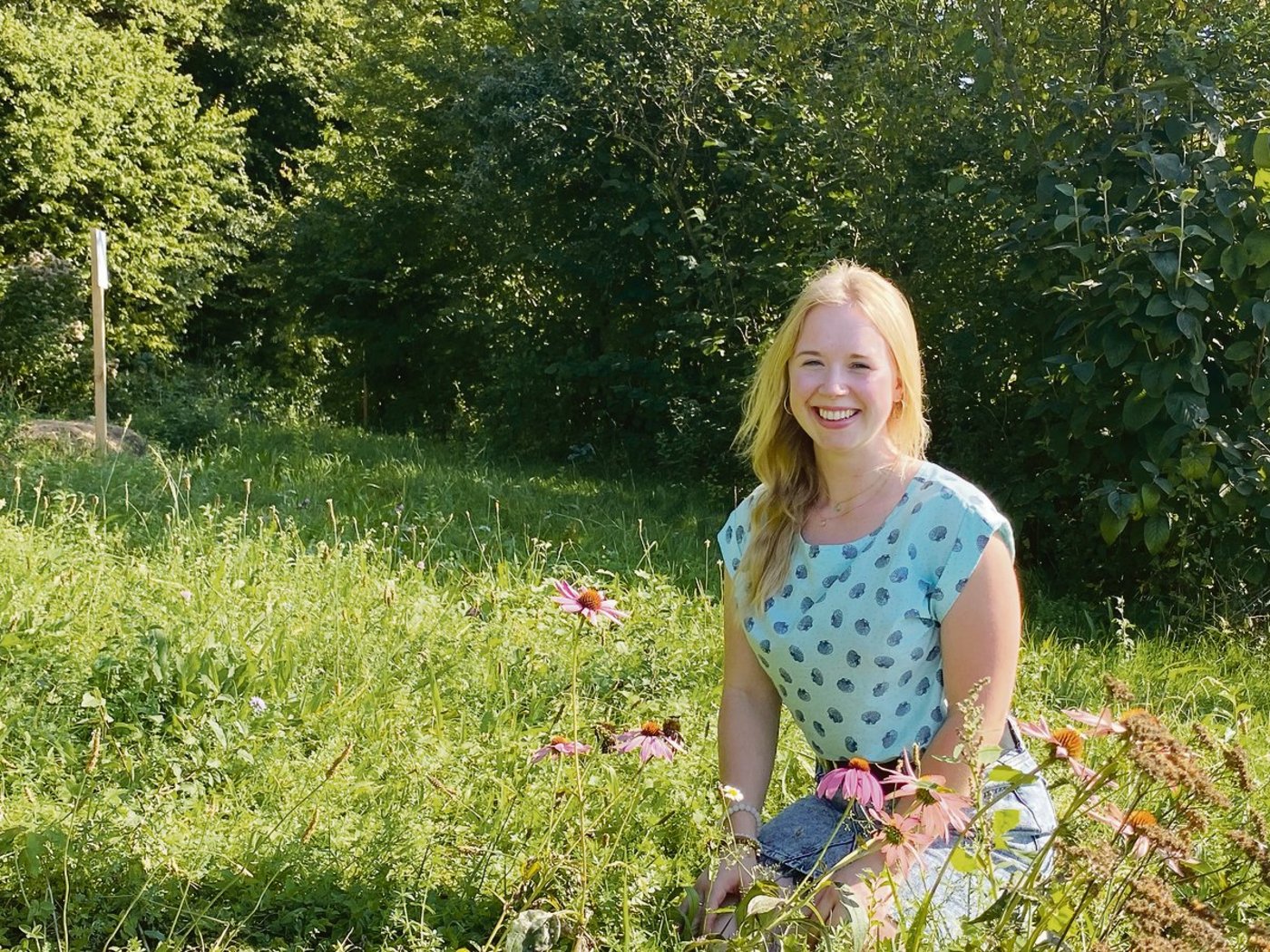 Wendy McGarrie ist eine lebenslustige, zielstrebige Frau, die weiss, was sie will. Bei ihrer Kandidatur für den Titel der Miss Bern setzt die angehende Agronomin auf ihre Offenheit und Authentizität. (Bild BauZ/ Livio Janett)