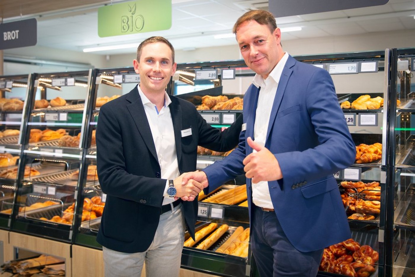 Christian Steimle (rechts), Alessandro Wolf (links). (Bild zVg)